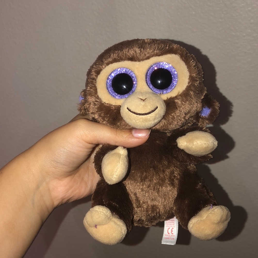 Ty Coco mnkey small stuffed animal.